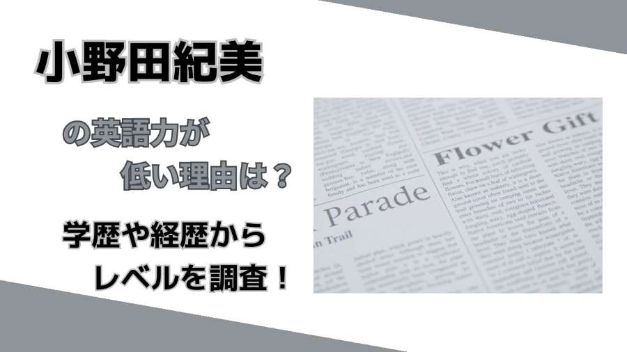 小野田紀美の英語力が低い理由は?学歴や経歴からレベルを調査!
